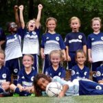 Girls gather after our first fall 2018 game day